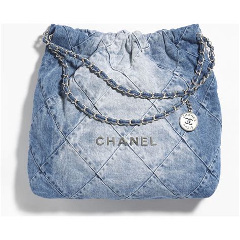 chanel denim bag 2023.